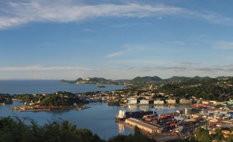 Croisière de luxe Seadream Yacht Club de Castries à Marigot en janvier 2022