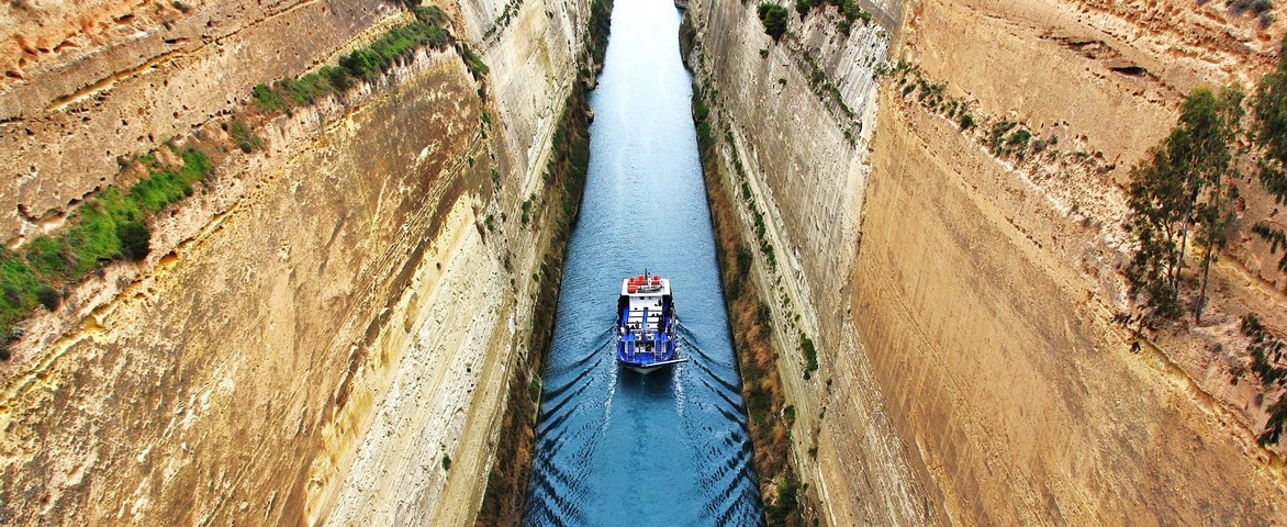 Canal de Corinthe (transit) Grèce