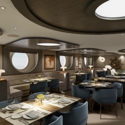 Explora Journeys, Explora I, restaurant Med Yacht Club