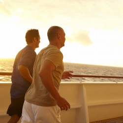 Crystal Symphony, Jogging sur la Promenade